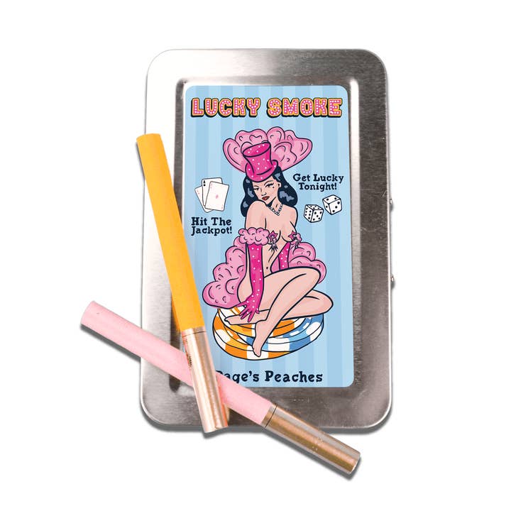 Page's Peaches - Wholesale Cigarette Case - Lucky Smoke Cigarette and Birth Control Case1