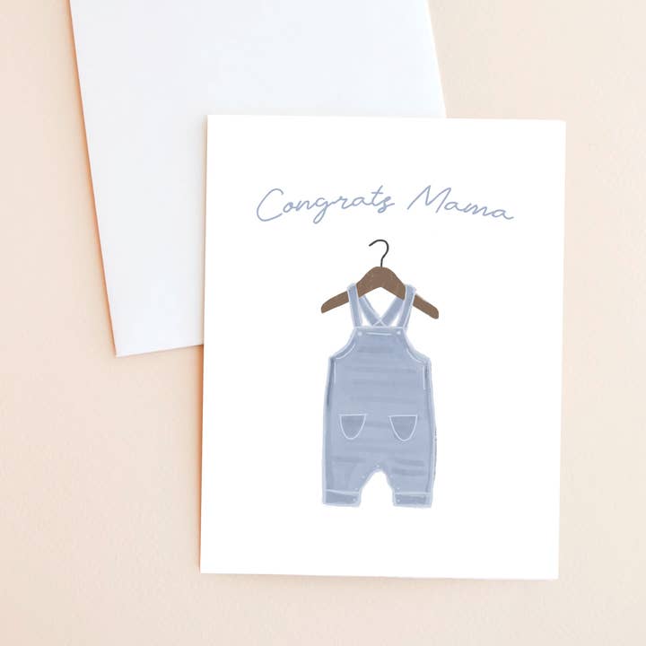 Congrats Mama - Wenskaart voor wholesale door Made by Marigold