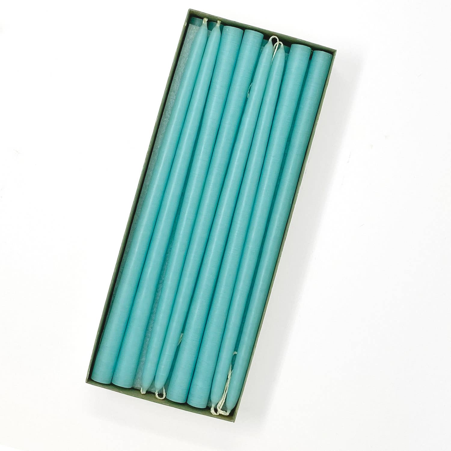 Mole Hollow Candles - Vente Bougies/bougeoirs coniques - Bougies effilées minuscules trempées à la main non parfumées de 10" - 39 couleurs26