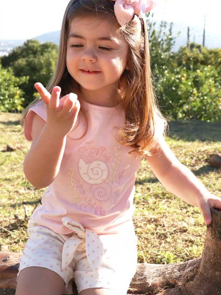 Shorts "Sweet Dots" für den Großhandel von Be Silly Kids