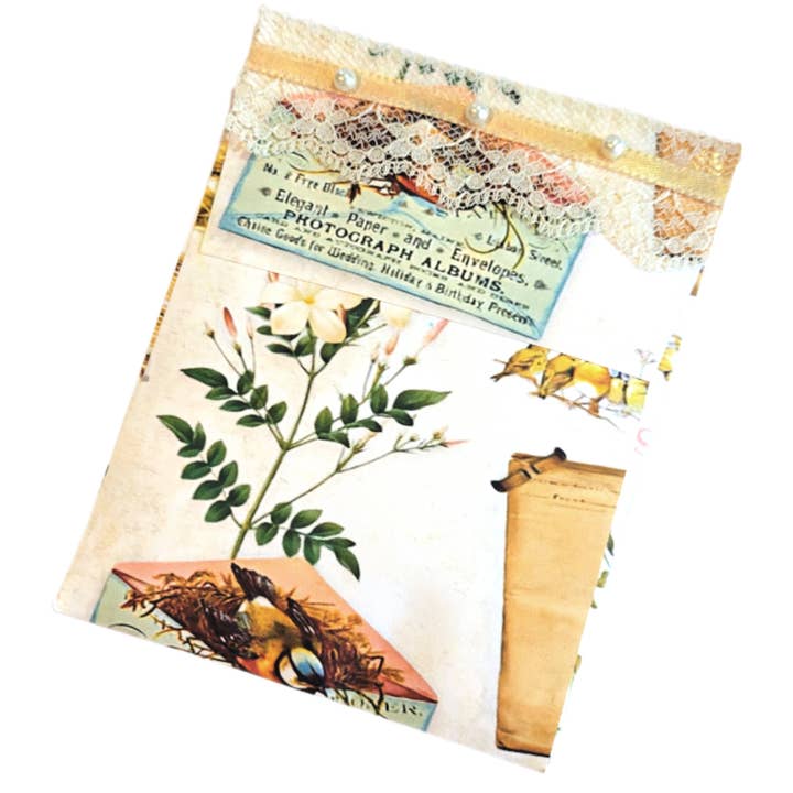 Chic Brico - Wholesale Sachet - Pearls & Lace Eucalyptus Scented Drawer, Closet & Car Sachets, Large Size 4" x 5", 3-Pack2