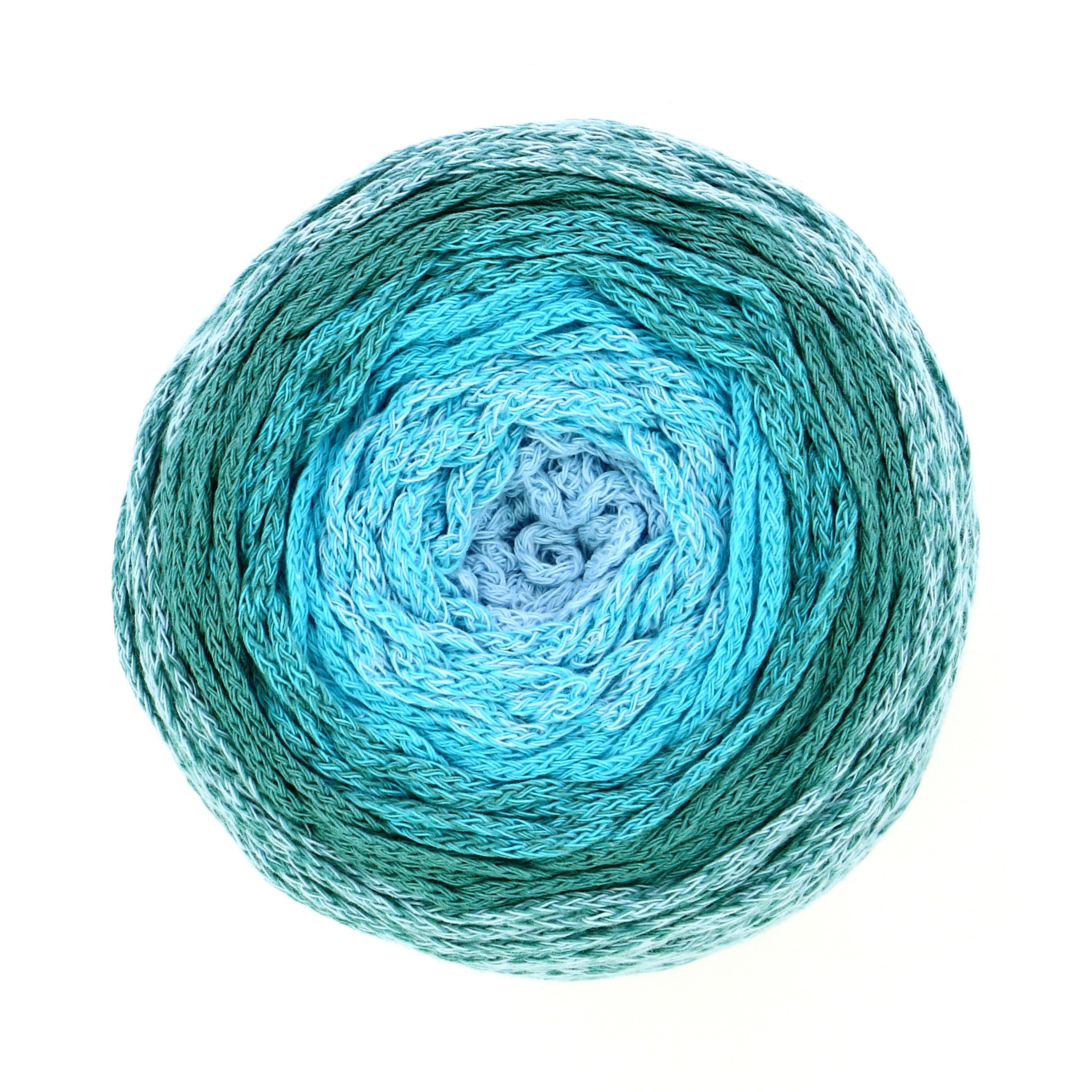 Hoooked Yarns – wholesale Garn – Wavy Blends - gradientgarn av återvunnen bomull14