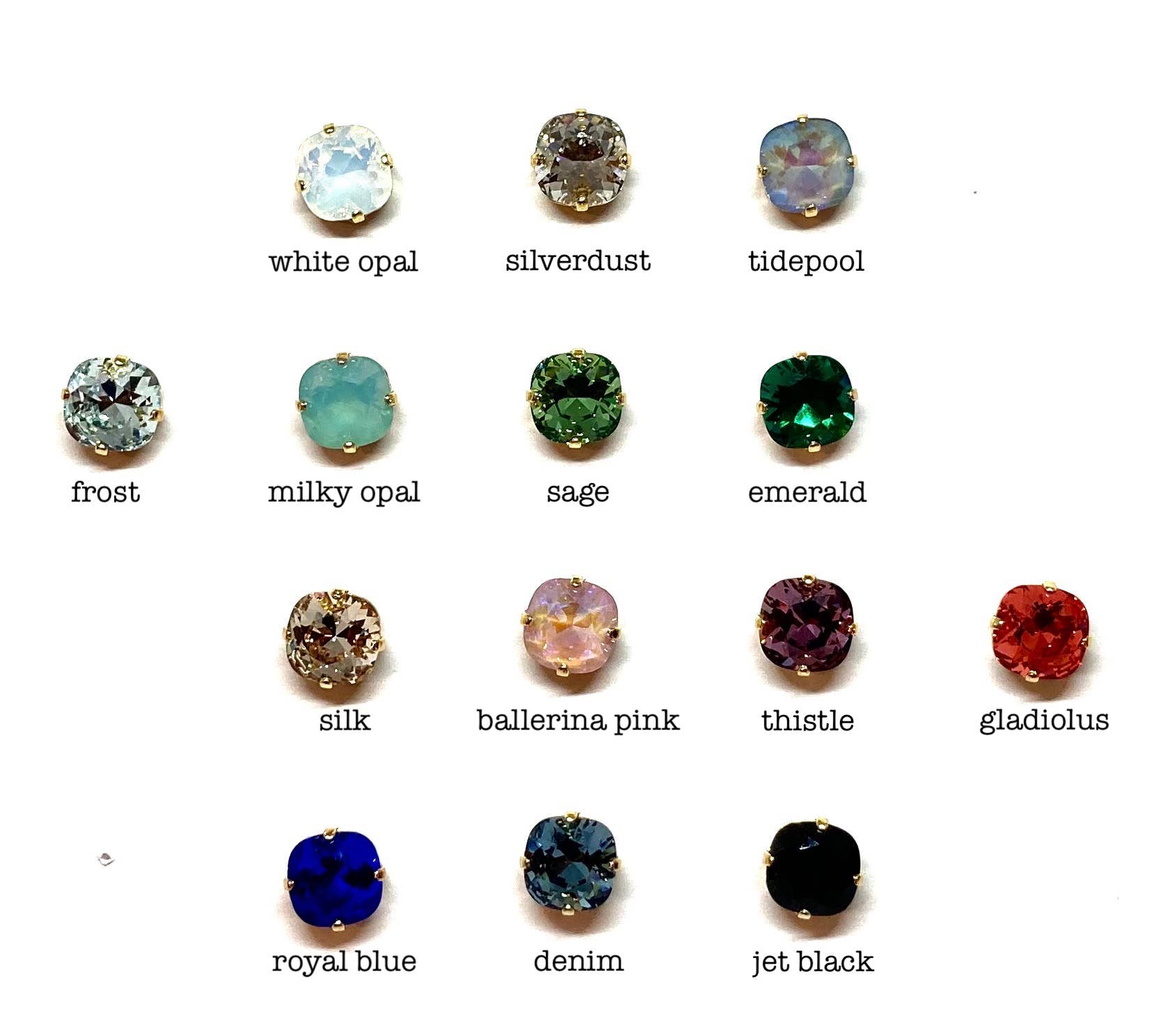 noon designs - Wholesale Stud/Post Earrings - small dazzling studs18