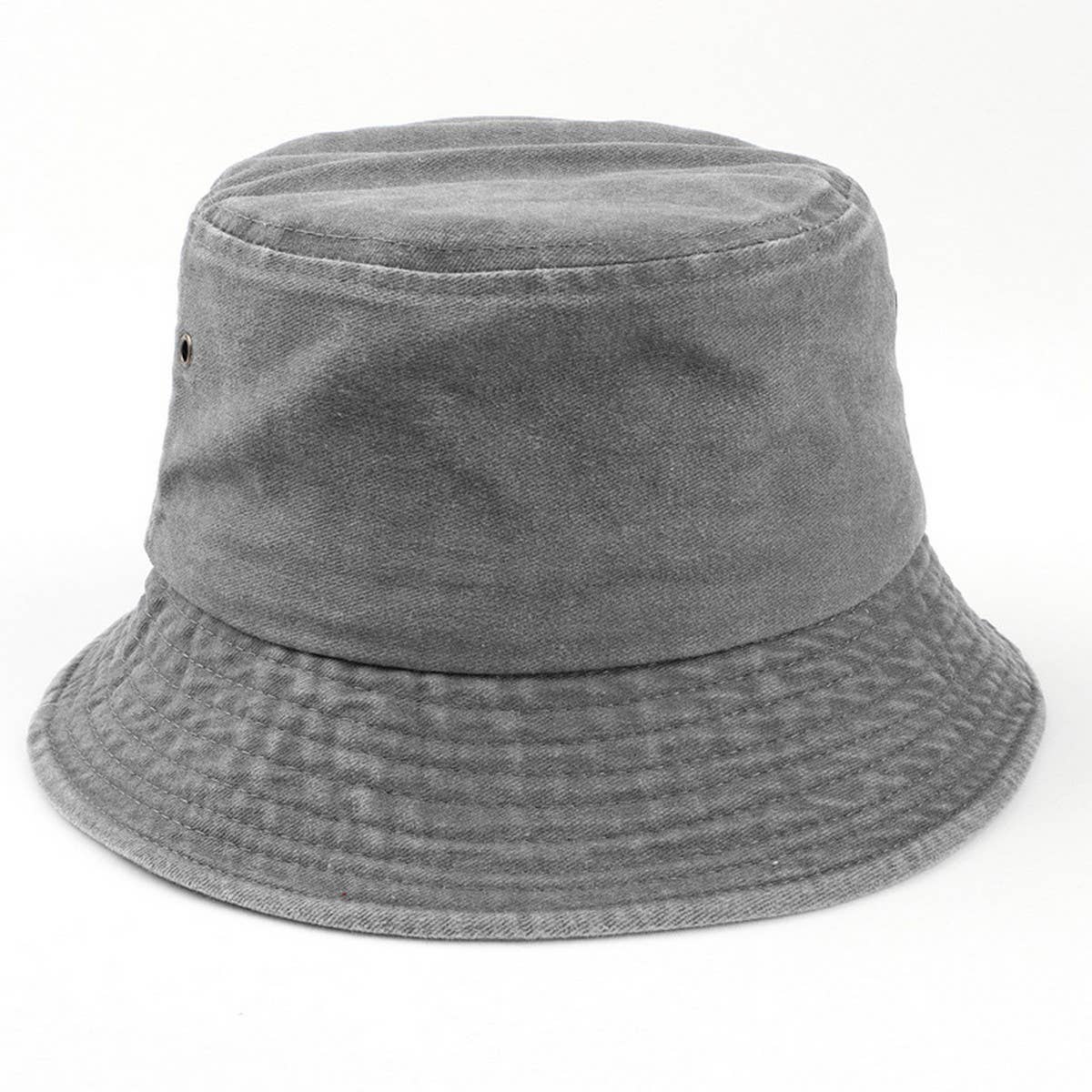 NINEXIS - Wholesale Bucket Hat - Women's - CWAH1510_SOLID COLOR WASH VINTAGE COTTON BUCKET HAT2