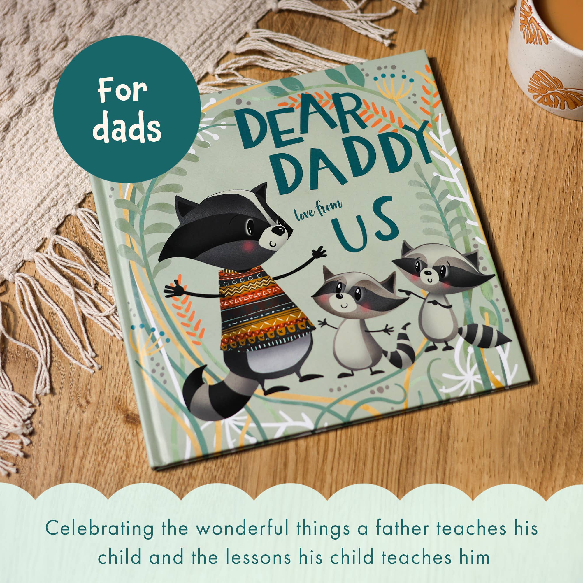 FROM YOU TO ME Gifts - Wholesale Family & Relationships - Dear Daddy Love From Us | Gift Book for Dads | Keepsake Gift1