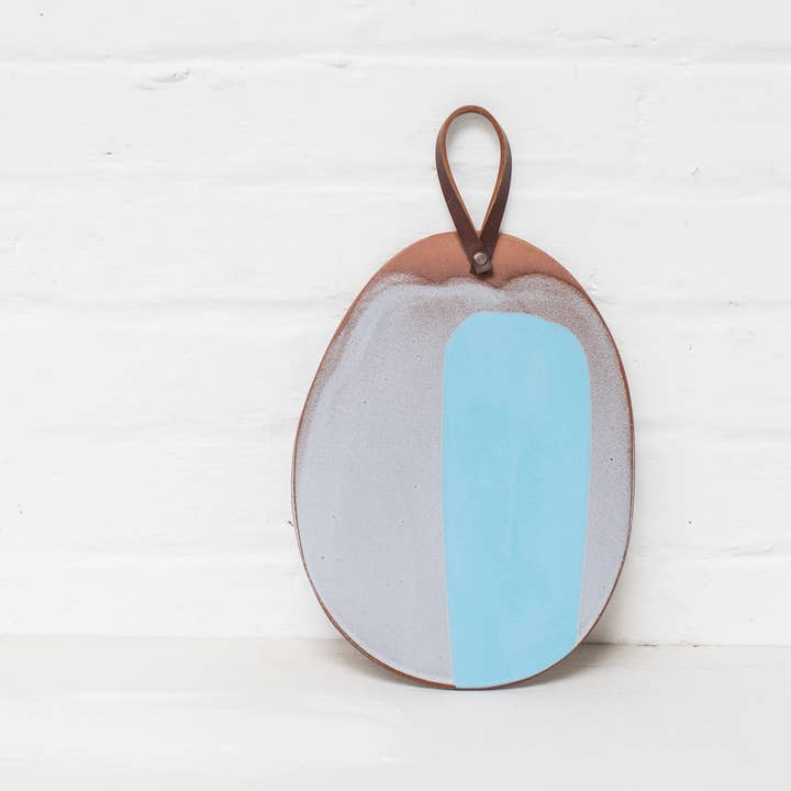 Silvia K Ceramics - Wholesale Platter - Handmade Contemporary Terracotta Small Oval Platter