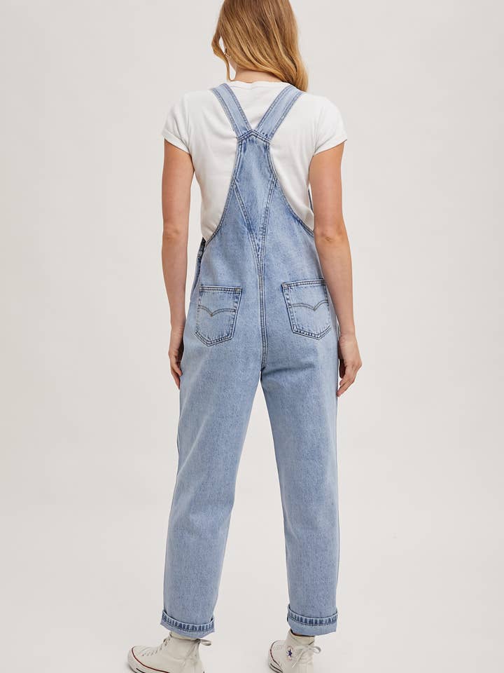 Bluivy - Wholesale Overalls - Women's - DENIM STRAIGHT LEG OVERALLS JUMPSUIT7