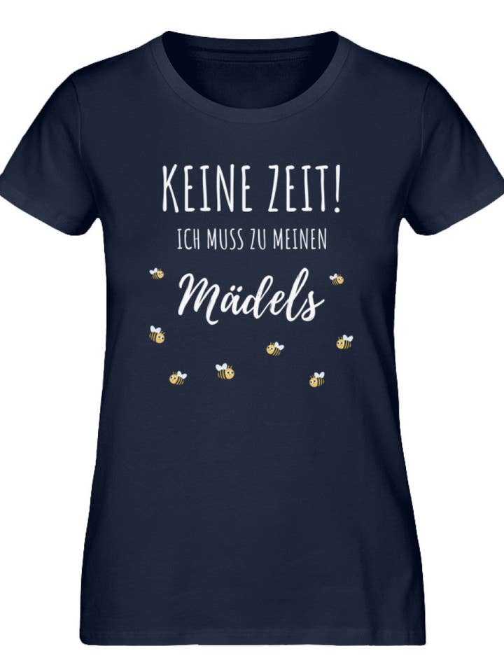 Must go med mine piger - kvinders premium økologisk skjorte for engroshandel hos GARTENFAN