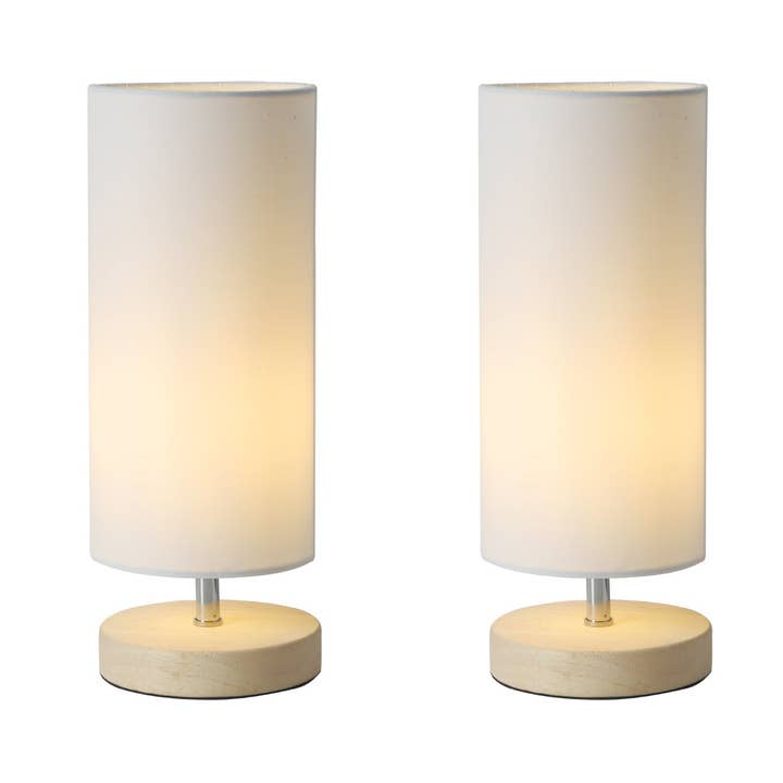 Set of 2 Mano Cylinder Table Lamp for wholesale by LEXI LIGHTING