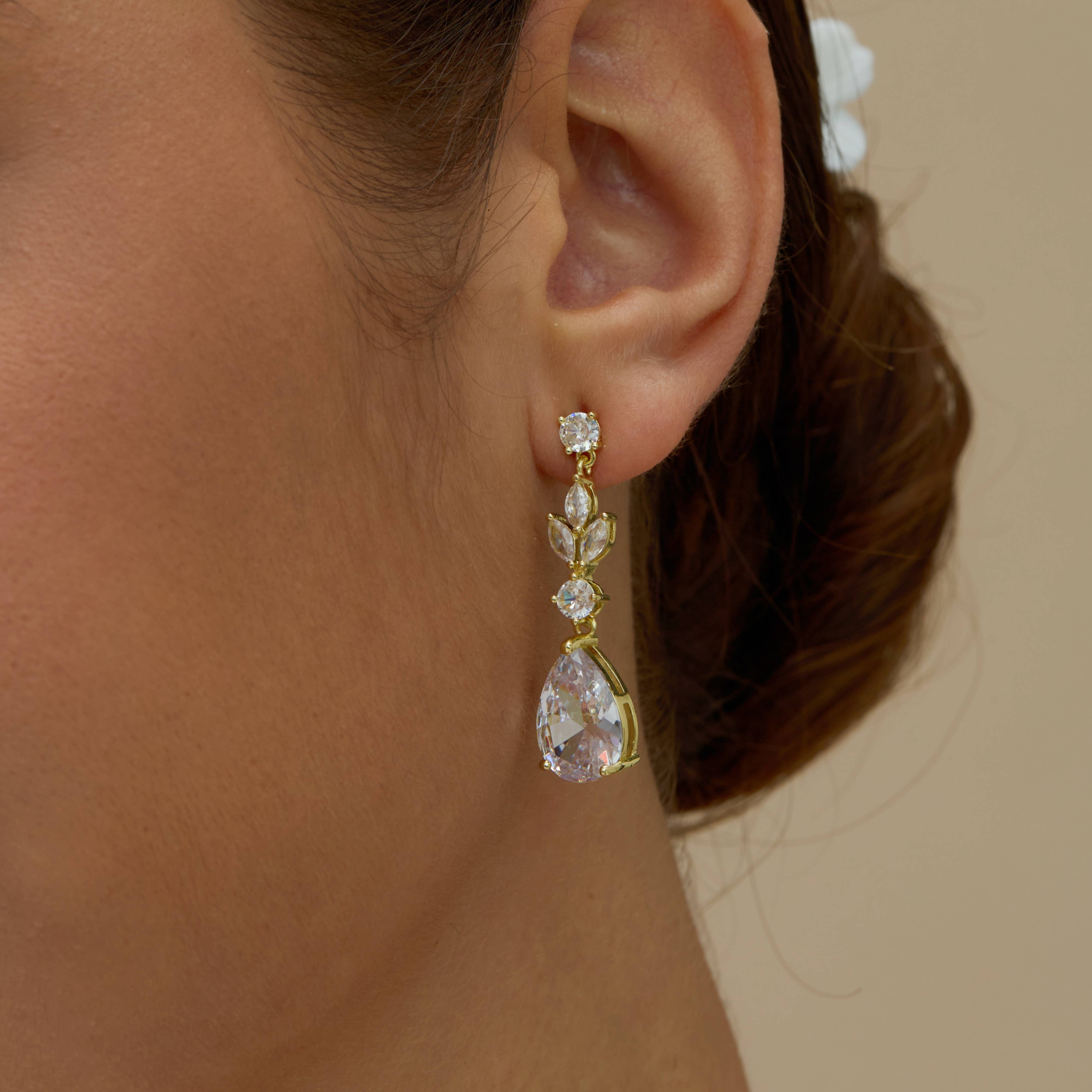 Drrtymagic - Wholesale Jewelry Set - Freshwater Pearl Diamond Necklace& Pearl Earrings Set7