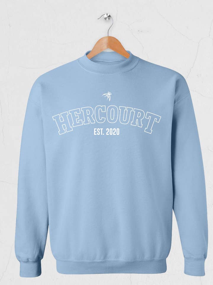 CREW VARSITY BLEU CIEL pour la vente par Hercourt