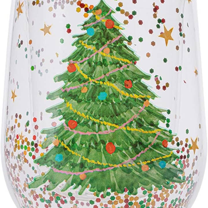 giftland - Wholesale Coffee Mug - Christmas Tree Glass Cup 380ml1