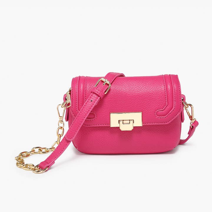 Jen & Co. - Wholesale Crossbody Bag - Women's - JN2657 Casablanca Detailed Snap Crossbody