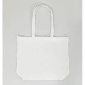 Make Market Unfinished Sublimation Tote - White - 13 in