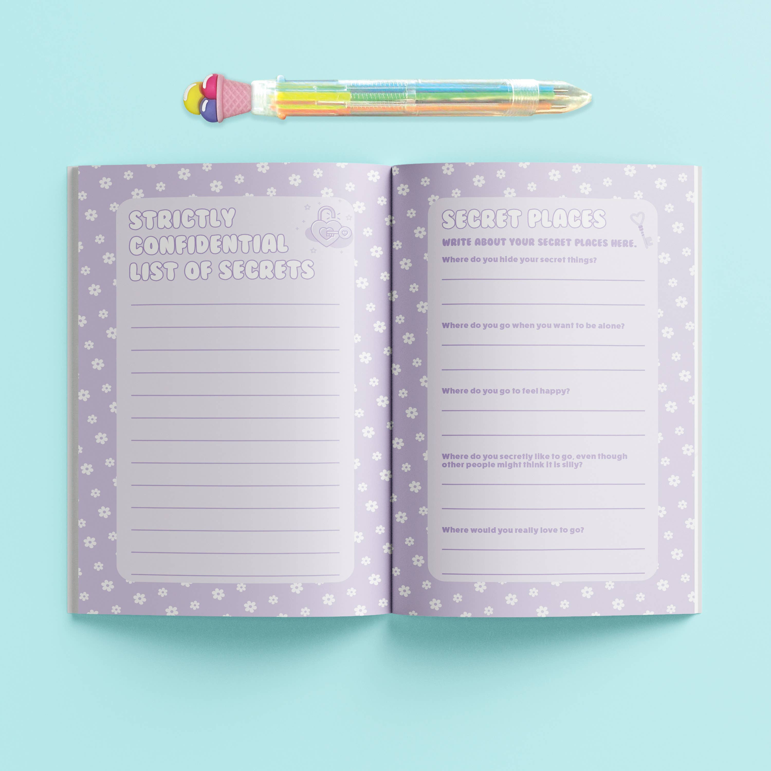 Hinkler Australia - Wholesale Journal/diary - Secret Scented Journal Kit3