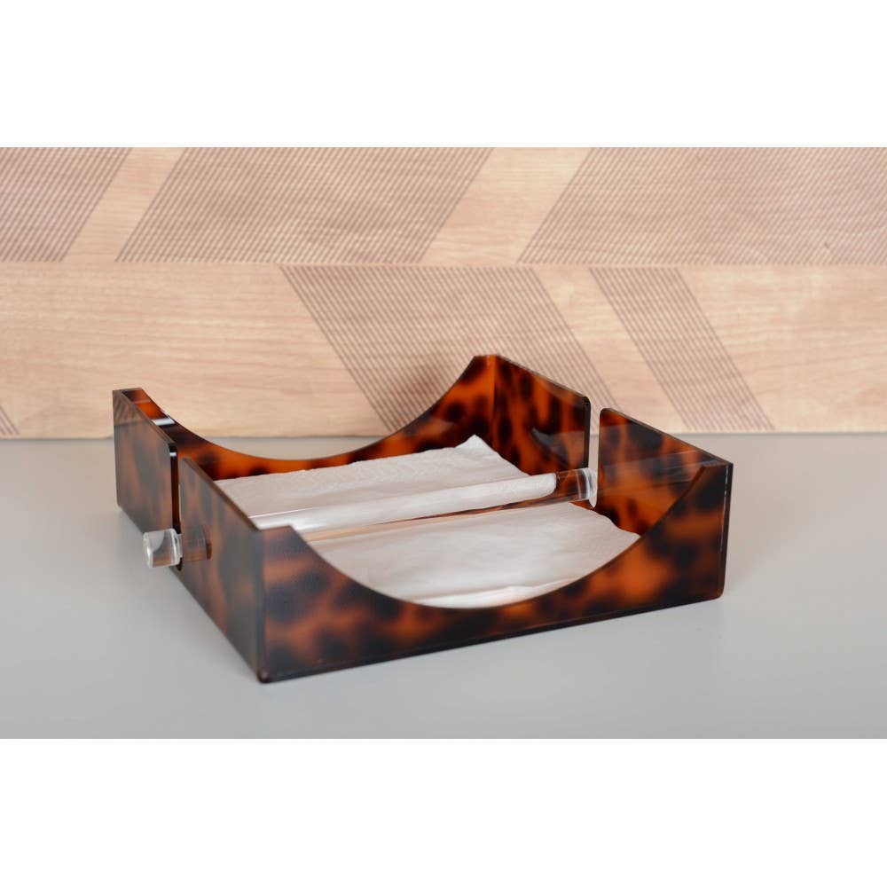 AULICA – Engroshandel Papirhåndklædeholder – Servietstander med leopardmønster2