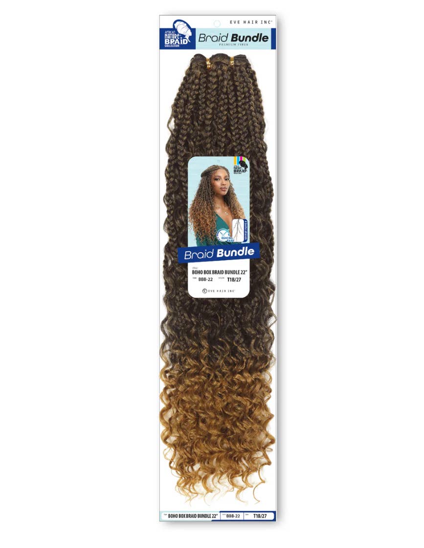 GIFTHAIRS BEAUTY STORE - Wholesale Haar extensions - Boho boxvlecht bundel 56 cm1