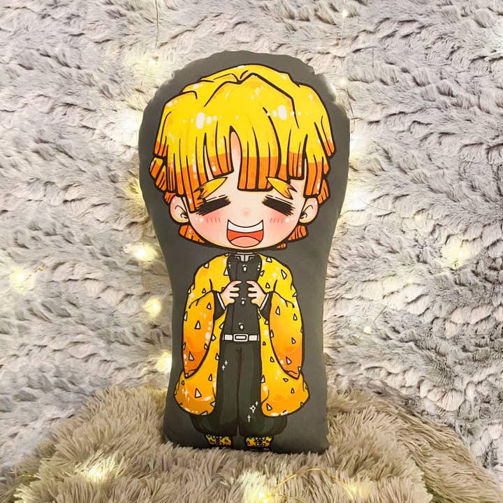 ZENITSU KÄRLEK DEMON SLAYER KIMETSU INGEN YAIBA PLUSHIE KUDDE för wholesale av VENLAA