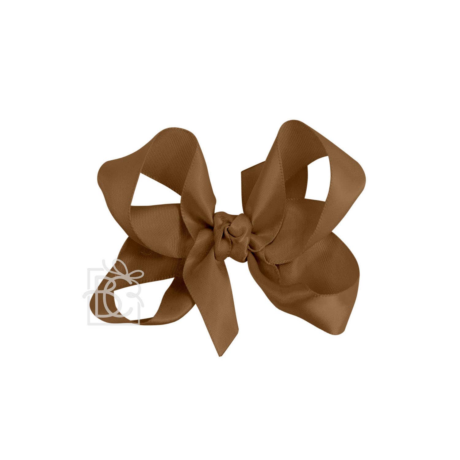 Beyond Creations, LLC - Wholesale Hair Bow - Kids - SATIN BOW ON CLIP244