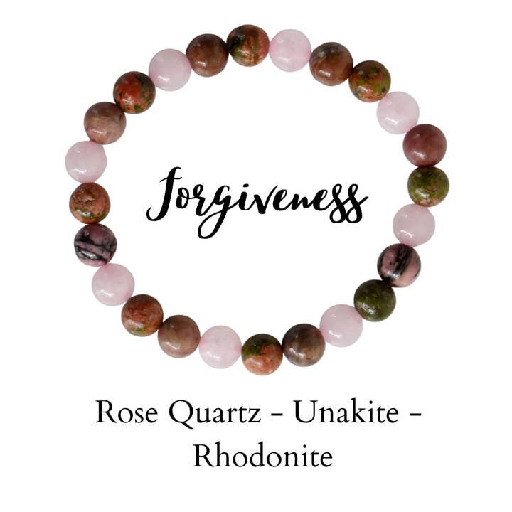 Healing Bracelets | FORGIVENESS | Gemstone Crystal Bracelets for wholesale by Soothing Crystals
