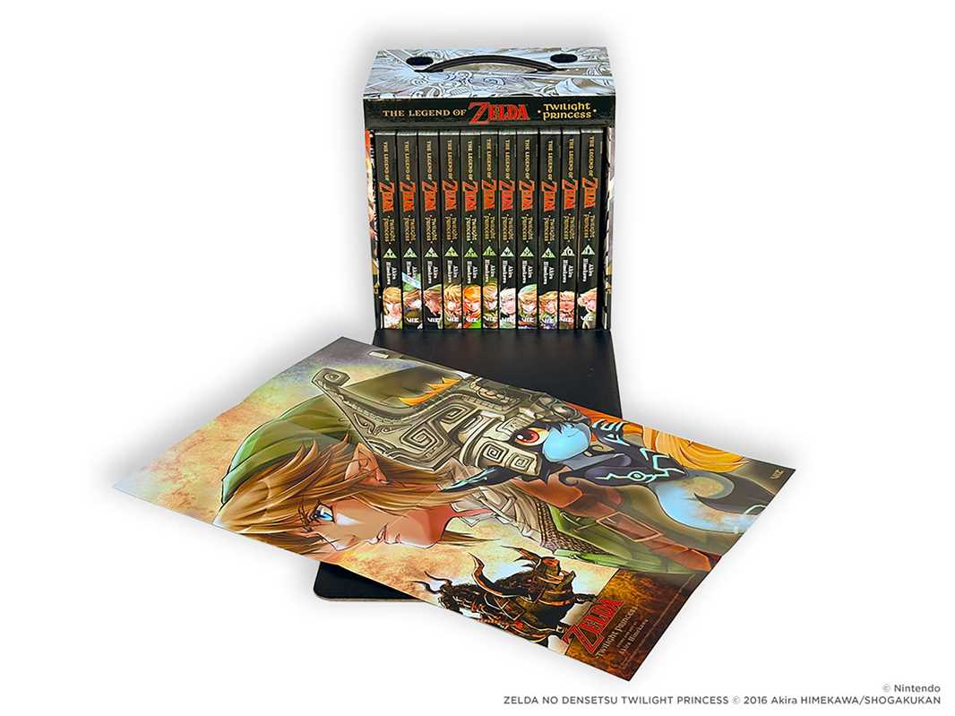Simon & Schuster - Wholesale Manga - Legend of Zelda: Twilight Princess Complete Box Set by Akira  Himekawa3