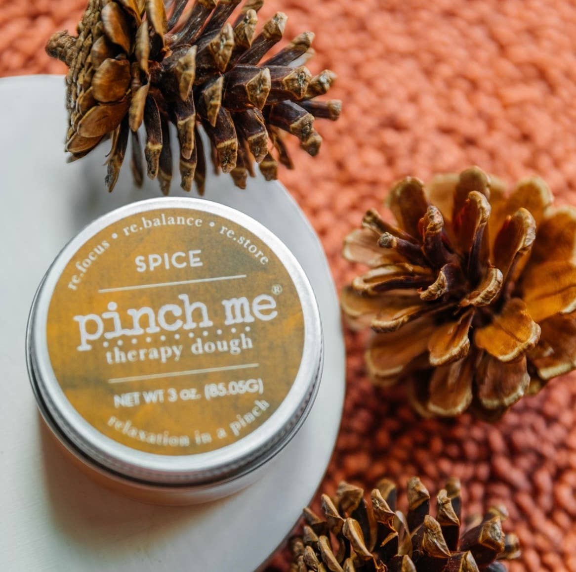 Pinch Me Therapy Dough – Bola/massa de alívio de stress por atacado – Especiaria de massa terapêutica Pinch Me5