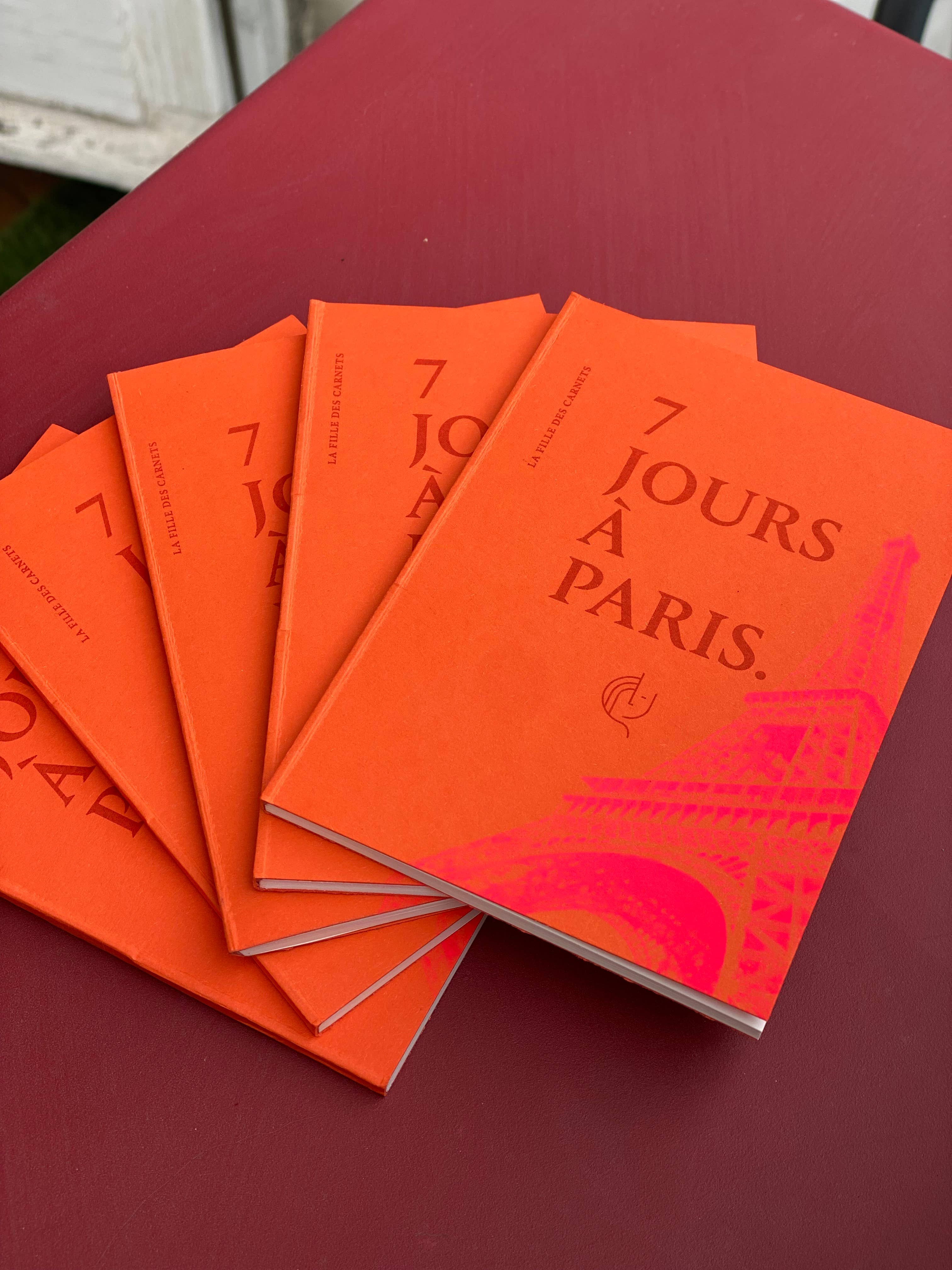 La Fille des Carnets - Wholesale Journal/Diary - 7 Days in Paris - French Version3