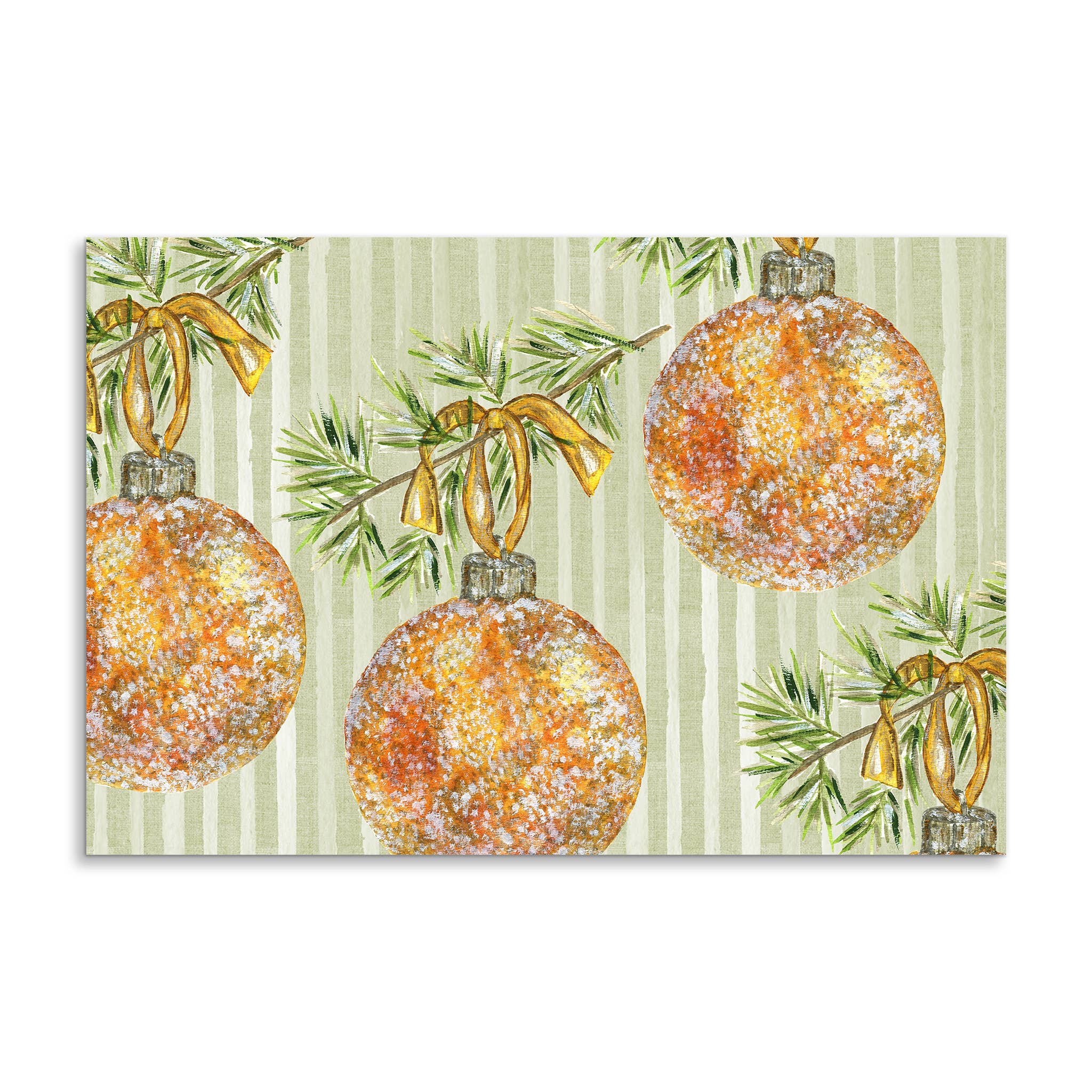 French Graffiti - Wholesale Disposable Placemat - Gold Glitter Ornaments Paper Placemats1