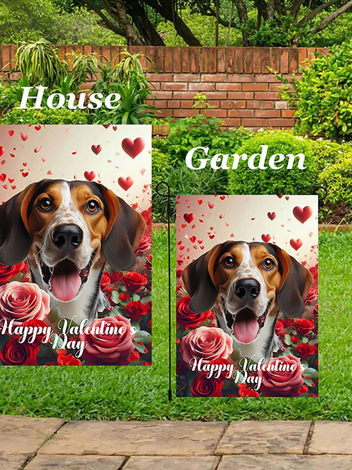 Tree Walker Coonhound - Valentine Huisvlag voor wholesale door Best of Breed Products