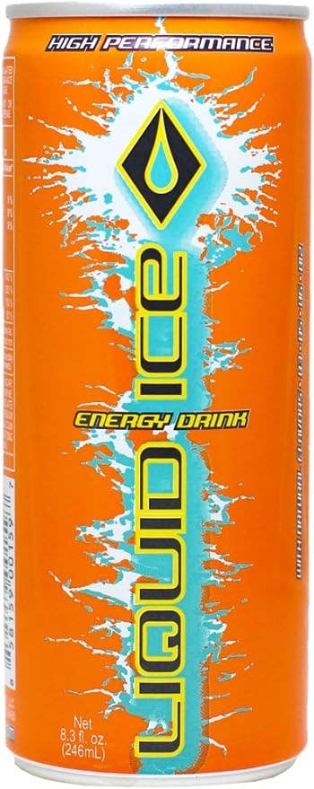 Liquid Ice Energy - Wholesale Sports/Energy Drink - Citrus Pop Original - 8.4oz (24pack)1