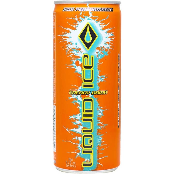 Liquid Ice Energy - Wholesale Sports/Energy Drink - Citrus Pop Original - 8.4oz (24pack)1
