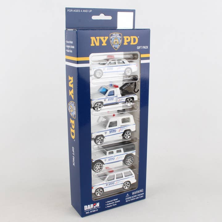 Daron Worldwide Trading - Wholesale Toy Car/Truck - Kids - NYPD 5 Piece Toy Car/Truck Gift Set by Daron Toys3