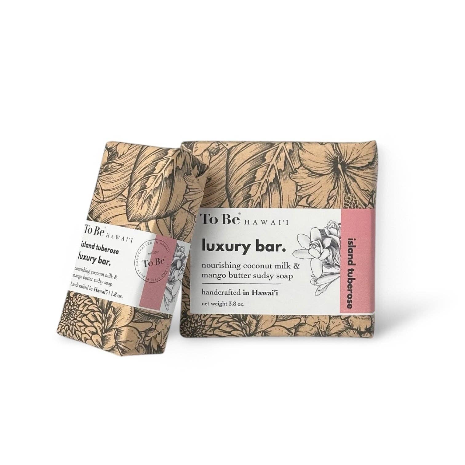 To Be Hawaii - Wholesale Bar Soap - island tuberose luxury bar.1