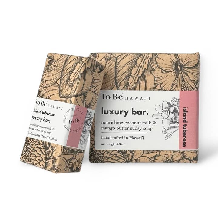 To Be Hawaii - Wholesale Bar Soap - island tuberose luxury bar.1
