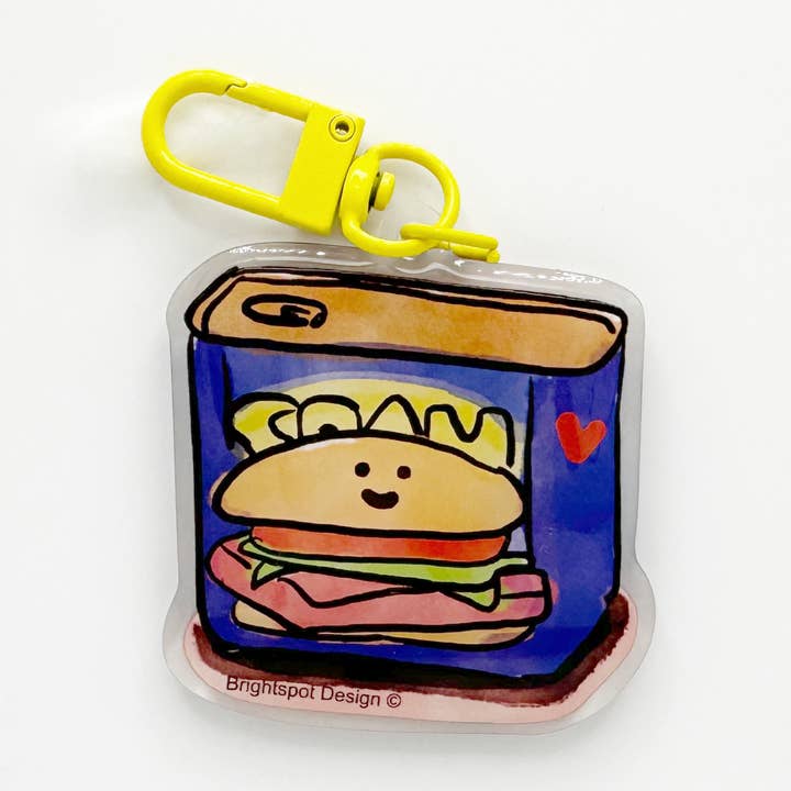Spam Can Keychain for wholesale by Brightspot Design