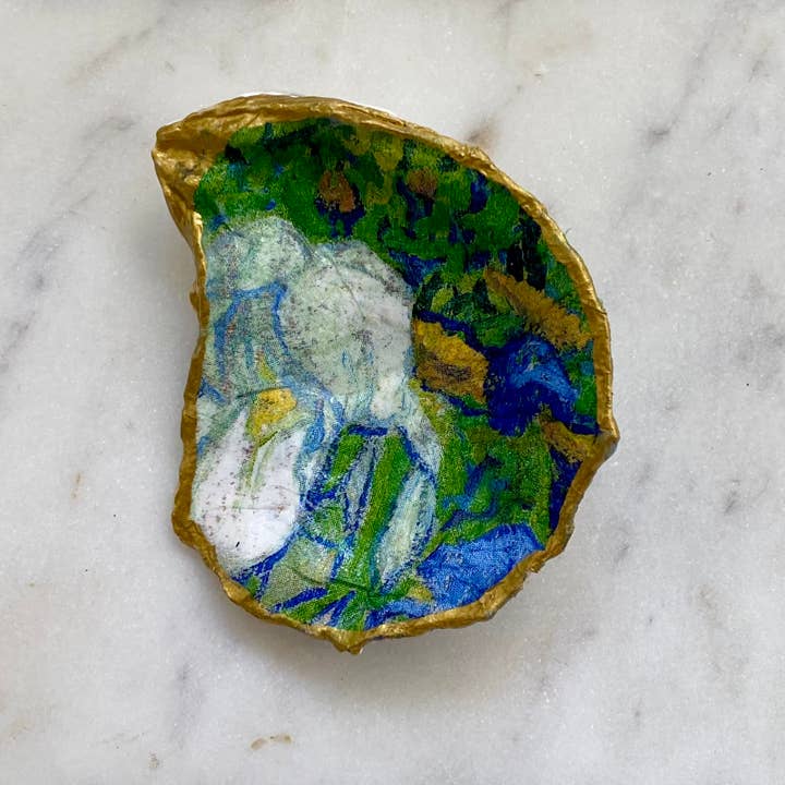 Del Mar Designs DC - Wholesale Sieradenschaaltje - Van Gogh Iris Oesterschelp sieraden3