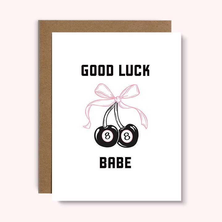 Tarjeta de Buena Suerte Cariño para venta al por mayor de Bold & Broad