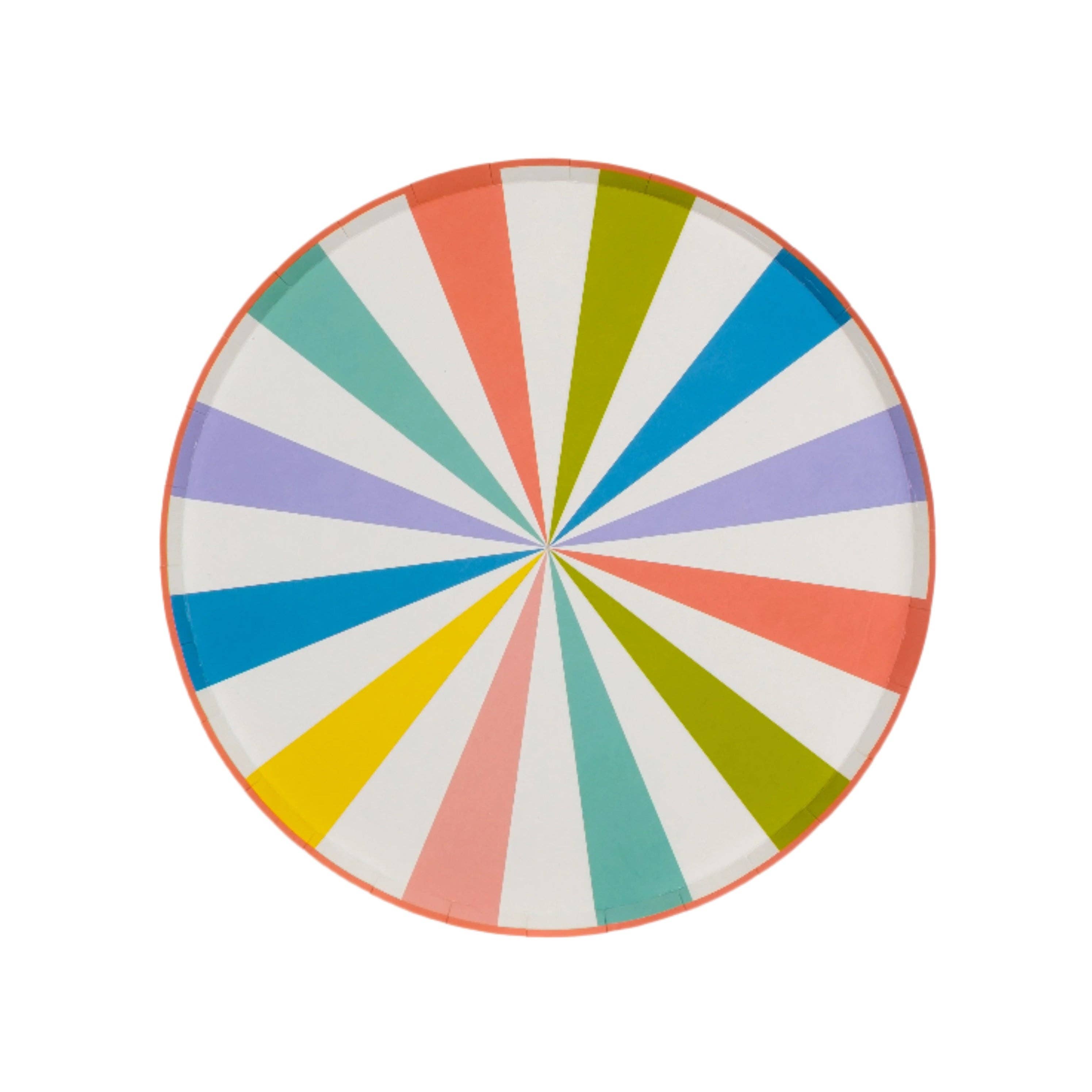 Gatherings by Curated Paperie - Wholesale Dinner Plate - SUM25-DNP2- Summer Fun Dinner Plates0