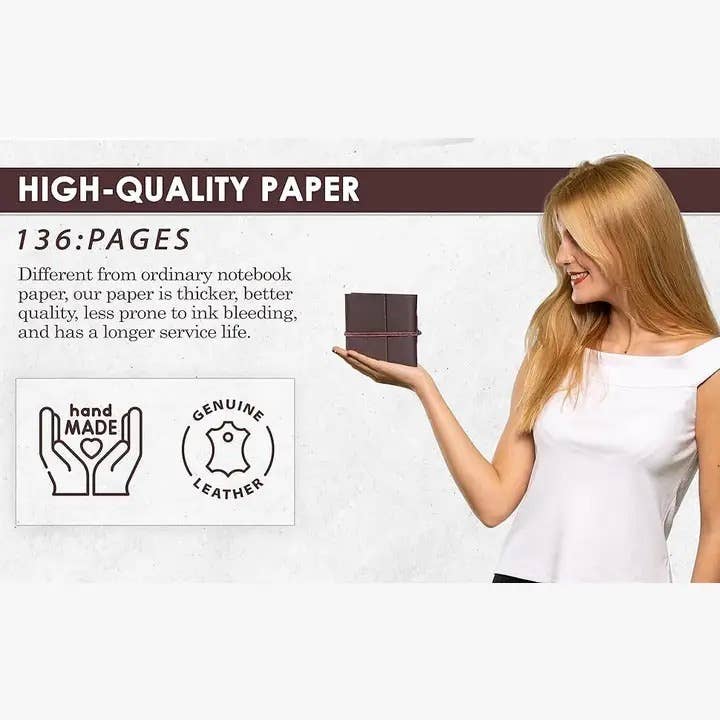 Tuzech Leather - Vendita all'ingrosso Diari/agende - Mini diario compatto in pelle vintage fatto a mano32