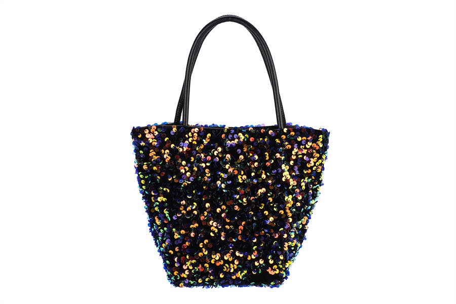 Nima Accessories Inc - Wholesale Top Handle Bag - Women's - Ladies Sequined Small Handbag3