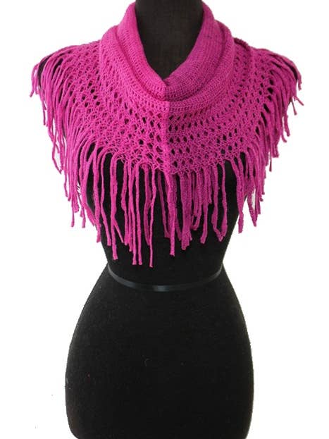 Magic Scarves - Two Tone Half Shaded Design for wholesale by Cap Zone