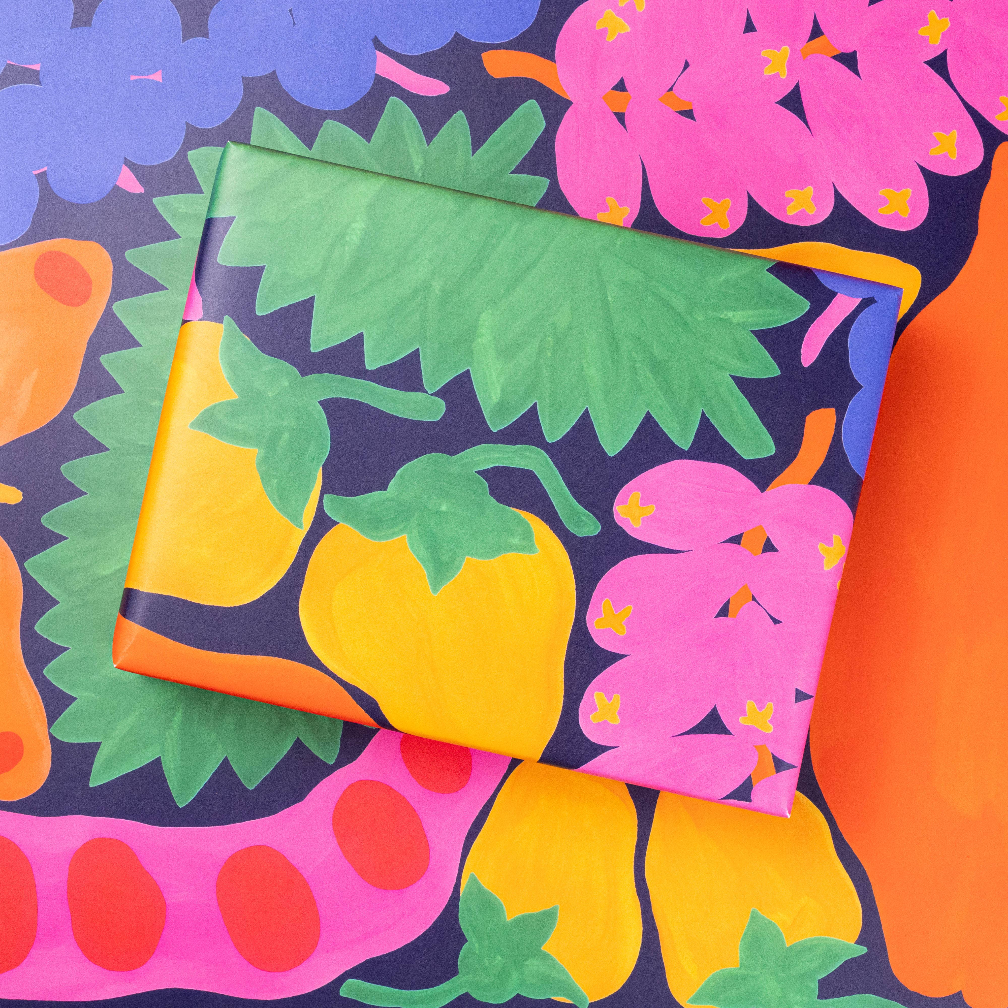 Evermade - Wholesale Flat Wrap - Fruits of the Amazon Gift Wrap by Liv Lee x WWF4