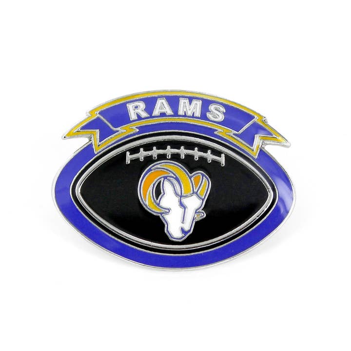 Aminco USA - Wholesale Lapel Pin/Button - NFL Los Angeles Rams Touchdown Pin