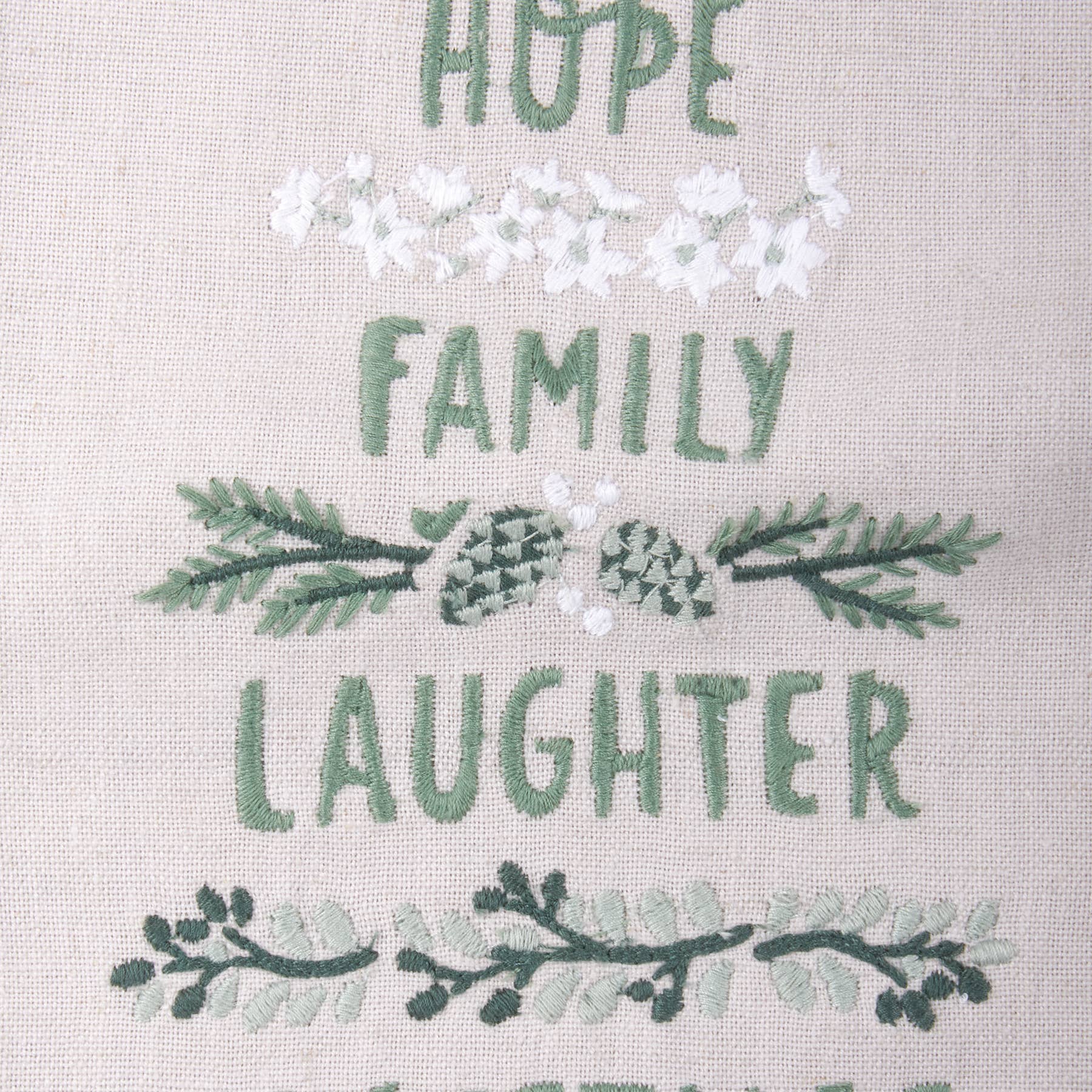 Primitives by Kathy - Wholesale Tea Towel - Family Laughter Christmas Kitchen Towel3