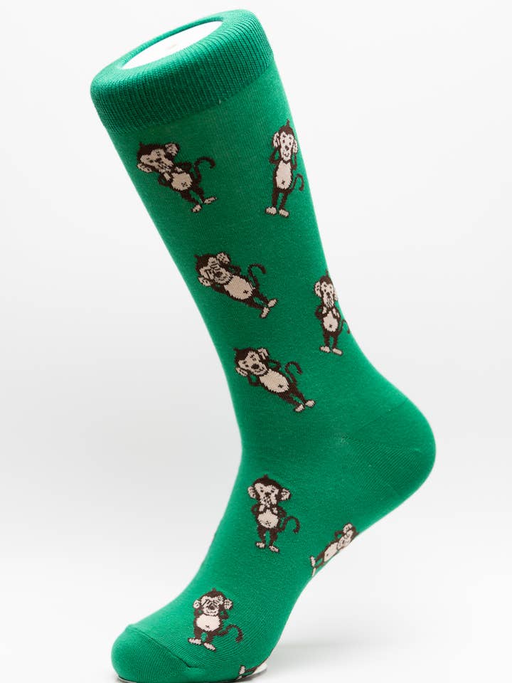 Tre Wise Monkey Crew Strømper for engroshandel hos moJJa