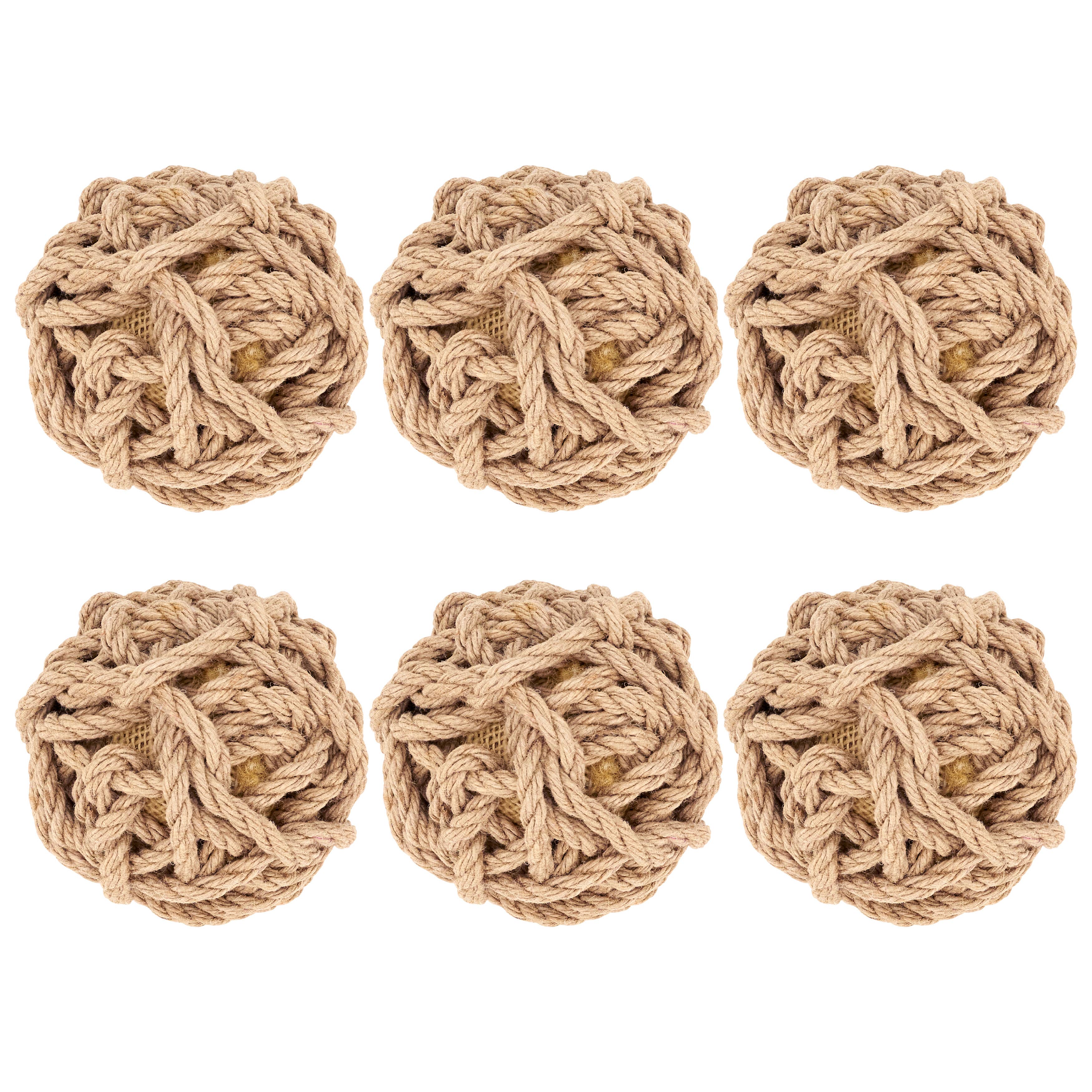 Naturale Decorazione in corda di iuta Coastal Chic in vendita all'ingrosso su Faire1