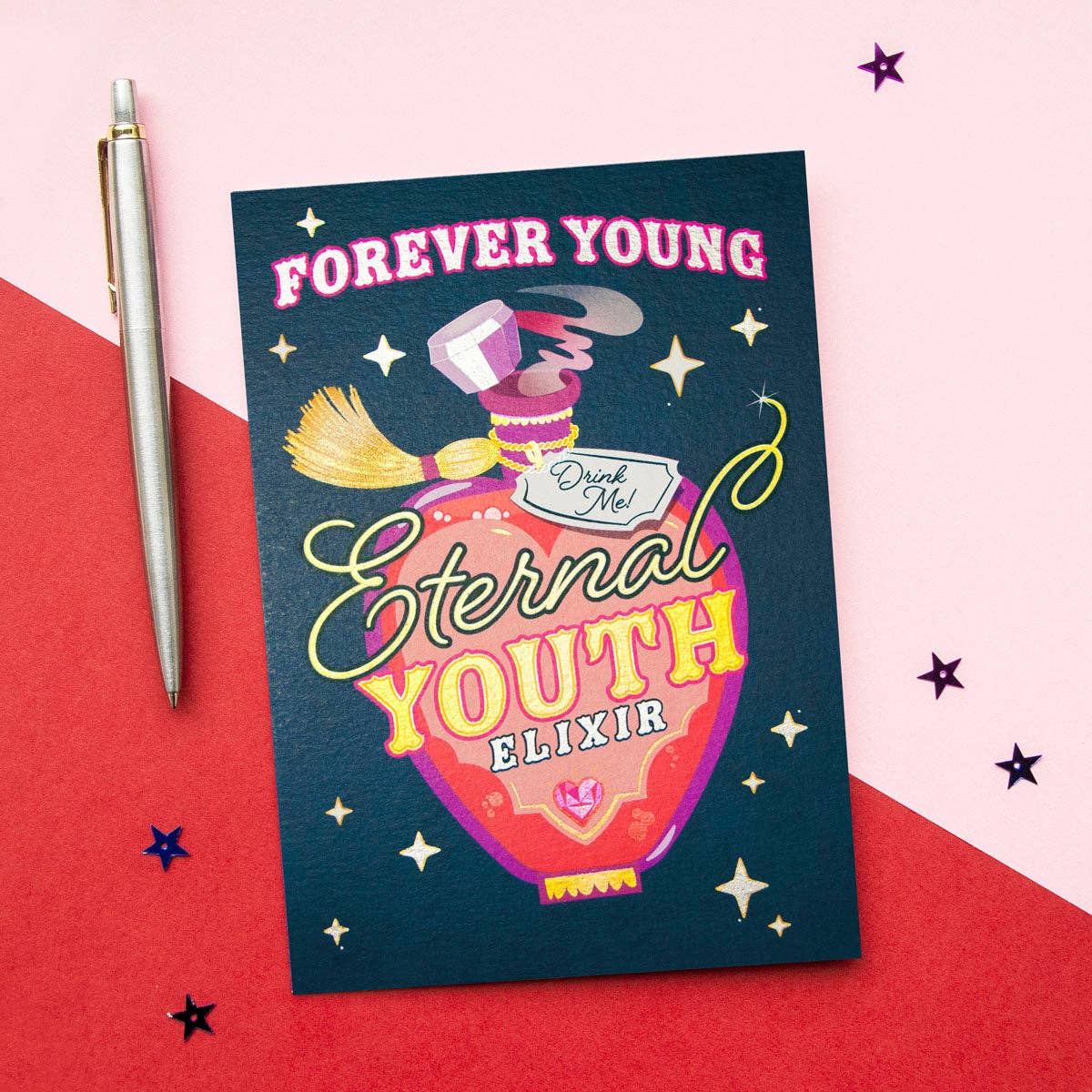 Cath Tate Cards – wholesale Birthday card – FOREVER YOUNG2