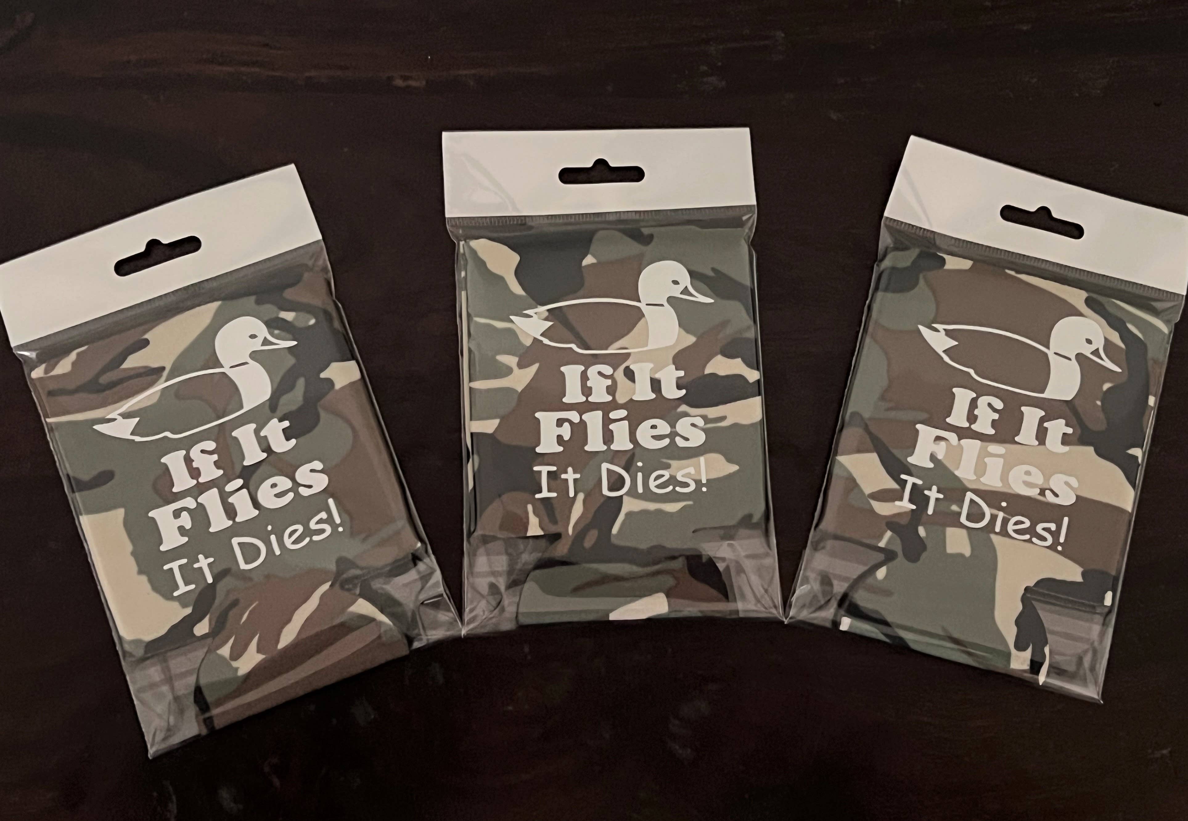 Daisy Lane - Wholesale Drink Huggers & Koozies - Duck Hunter Gift Beer Can Holder, Christmas Stocking Stuffer5