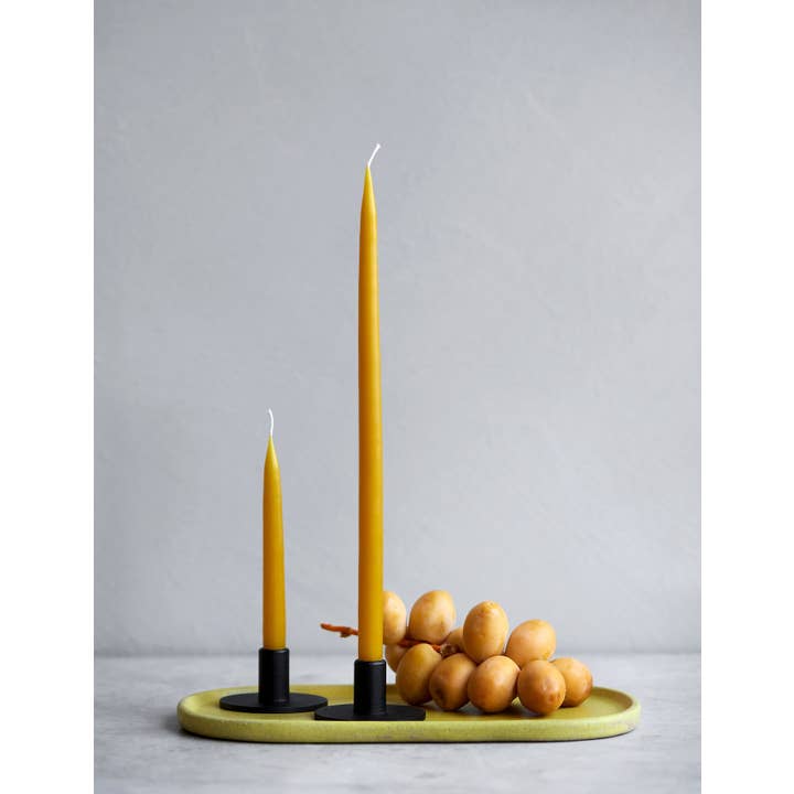 Twilight Collection - Wholesale Tapered Candle/Candlestick - Honey Danish Taper Candle | 12 Pack
