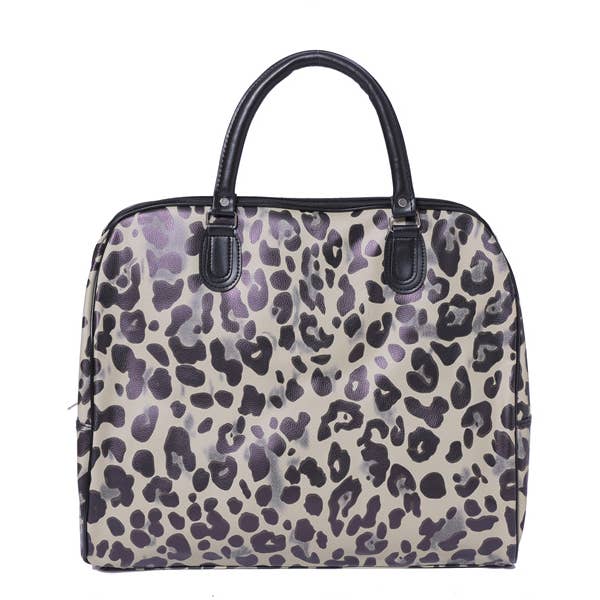 Cheetah Print Duffle Bag Weekender Bag Travel Bag for wholesale by Nima Accessories Inc